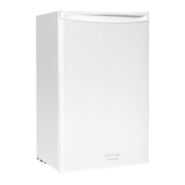 Bolero CoolMarket TT 90 White E Mini frigorífico sobremesa blanco 83cm alto y 47cm ancho, con 90L de capacidad, control de temperatura regulable y compartimento de conservación.