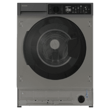 Bolero DressCode 750 BI Inverter Steel A Lavadora integrable inox de 7 kg de capacidad y 1200 rpm, 15 programas, clase A,  Motor Inverter Plus, SteamMax, Stain Match Pro, Allergy Care, Delay Start, aclarado extra, KidLock e indicador de eficiencia