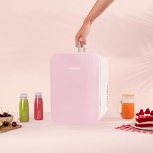 Bolero MiniCooling 10L Bahamas Pink Frigorífico con funcionamiento 12V-220V, compatible con coches y caravanas, función enfriamiento y calentamiento, rango temperatura de 7 a 65 ºC y transporte fácil.