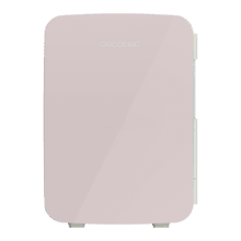 Bolero MiniCooling 10L Bahamas Pink Frigorífico con funcionamiento 12V-220V, compatible con coches y caravanas, función enfriamiento y calentamiento, rango temperatura de 7 a 65 ºC y transporte fácil.