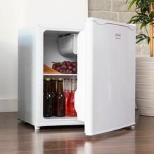 GrandCooler 20000 SilentCompress White E Mini Frigorífico blanco, compartimento congelador interior, capacidad de 46 Litros, 48,7 de ancho y 48 cm de alto, puerta reversible, funcionamiento cíclico, clase energética E