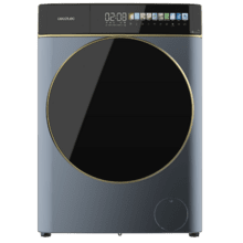 Bolero DressCode 8900 Inverter FullColor Ice Blue A Lavadora de carga frontal ice blue de 8 kg de capacidad y 1400 rpm, Pantalla FullColor 10,3", 11 programas, Motor Inverter Plus, SteamMax, Clase A-10%, Sanitize, OnSmart, Fuzzy Logic, Smooth Wash y Goma Antibacteriana