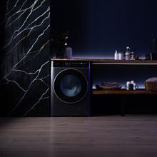 Bolero DressCode 8900 Inverter FullColor Ice Blue A Lavadora de carga frontal ice blue de 8 kg de capacidad y 1400 rpm, Pantalla FullColor 10,3", 11 programas, Motor Inverter Plus, SteamMax, Clase A-10%, Sanitize, OnSmart, Fuzzy Logic, Smooth Wash y Goma Antibacteriana