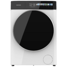 Bolero DressCode 9900 Inverter FullColor A Lavadora de carga frontal blanca de 9 kg de capacidad y 1400 rpm, Pantalla FullColor 10,3", 11 programas, Motor Inverter Plus, SteamMax, Clase A, Sanitize, OnSmart, Fuzzy Logic, Smooth Wash y Goma Antibacteriana