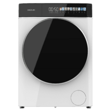 Bolero DressCode 9900 Autodose Inverter FullColor A Lavadora Autodosis de carga frontal blanca de 9 kg de capacidad y 1400 rpm, Pantalla FullColor 10,3", 11 programas, Motor Inverter Plus, SteamMax, Clase A, Sanitize, OnSmart, Fuzzy Logic, Smooth Wash y Goma Antibacteriana