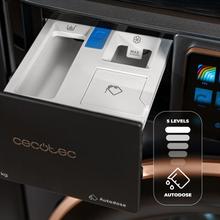 Bolero DressCode 12950 Autodose Direct Drive 3D Steel Lavadora Autodosis de carga frontal steel de 12 kg de capacidad, 1400 rpm, clase A, y motor Direct Drive, con diseño Core Matrix Screen 9,2" y Core Body, 13 programas, SteamMax, Sanitize, funciones inteligentes OnSmart y Fuzzy Logic, Smooth Wash, puerta XXL y luz interior.