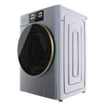 Bolero DressCode 12950 Autodose Direct Drive 3D Titanium Lavadora Autodosis de carga frontal color titanium de 12 kg de capacidad, 1400 rpm, clase A, y motor Direct Drive, con diseño Core Matrix Screen 9,2" y Core Body, 13 programas, SteamMax, Sanitize, funciones inteligentes OnSmart y Fuzzy Logic, Smooth Wash, puerta XXL y luz interior.