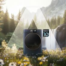 Bolero DressCode 12950 Autodose Direct Drive 3D Titanium Lavadora Autodosis de carga frontal color titanium de 12 kg de capacidad, 1400 rpm, clase A, y motor Direct Drive, con diseño Core Matrix Screen 9,2" y Core Body, 13 programas, SteamMax, Sanitize, funciones inteligentes OnSmart y Fuzzy Logic, Smooth Wash, puerta XXL y luz interior.