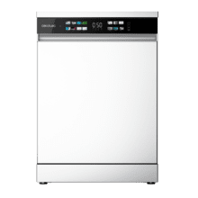 Bolero Aguazero 6210 D Lavavajillas Bolero de 60cm blanco, 15 cubiertos, Clase D, Pantalla FullColor XXL, Tercera bandeja, 8 programas, Dual Zone Wash, Dry+, Bandeja Ajustable, Machine Care, Media Carga, Delay Start y Child Lock.