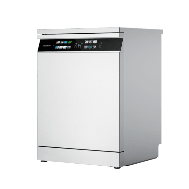 Bolero Aguazero 6700 B Máquina de lavar louça Bolero 60cm branco, 15 capas, Classe B, Motor Inverter Plus, Tela XXL FullColor, 14 programas, O2 Dry, Turbo Dry+, Dual Zone Wash, Long Storage, Bandeja ajustável, Machine Care, Meia carga e bandeja para talheres