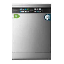 Bolero Aguazero 6700 Inox B Lavavajillas Bolero de 60cm inox, 15 cubiertos, Clase B, Motor Inverter Plus, Pantalla FullColor XXL, 8 programas, O2 Dry, Turbo Dry+, Dual Zone Wash, Long Storage, Bandeja Ajustable, Machine Care, Media Carga y bandeja para cubiertos