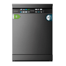 Bolero Aguazero 6700 Inox B Bolero Máquina de lavar louça 60cm em aço inox, 15 tampas, Classe B, Motor Inverter Plus, Tela XXL FullColor, 14 programas, O2 Dry, Turbo Dry+, Dual Zone Wash, Long Storage, Bandeja Ajustável, Machine Care, Meia Carga e bandeja de talheres