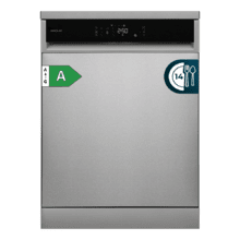 Bolero Aguazero 6800 Inox A Lavavajillas diseñado para 14 cubiertos, con Clase A y el avanzado Motor Inverter Plus Duo. Disfruta de 8 programas versátiles, incluyendo Smart ProWash  y SteamMax, junto con el BlueWater System. Optimiza cada ciclo con Eco FlexWash y Comfort Wash, mientras el filtro antibacteriano y el programa AutoClean mantienen la higiene. La tecnología Dual Zone Wash, la función Half Load y la comodidad del Delay Start hacen una experiencia superior.