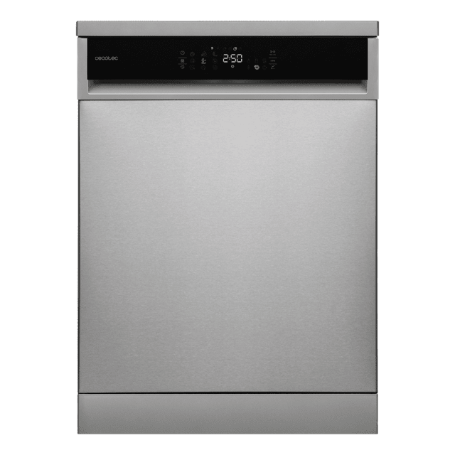 Bolero Aguazero 6800 Inox A Lavavajillas diseñado para 14 cubiertos, con Clase A y el avanzado Motor Inverter Plus Duo. Disfruta de 8 programas versátiles, incluyendo Smart ProWash  y SteamMax, junto con el BlueWater System. Optimiza cada ciclo con Eco FlexWash y Comfort Wash, mientras el filtro antibacteriano y el programa AutoClean mantienen la higiene. La tecnología Dual Zone Wash, la función Half Load y la comodidad del Delay Start hacen una experiencia superior.