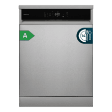 Bolero Aguazero 6800 Inox A Lavavajillas diseñado para 14 cubiertos, con Clase A y el avanzado Motor Inverter Plus Duo. Disfruta de 8 programas versátiles, incluyendo Smart ProWash  y SteamMax, junto con el BlueWater System. Optimiza cada ciclo con Eco FlexWash y Comfort Wash, mientras el filtro antibacteriano y el programa AutoClean mantienen la higiene. La tecnología Dual Zone Wash, la función Half Load y la comodidad del Delay Start hacen una experiencia superior.