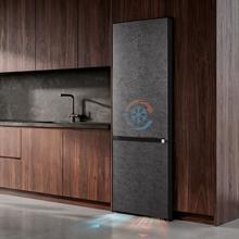 Bolero CoolMarket Combi 405 WL Elite Onyx Stone A Frigorífico Combi Onyx Stone com interior Elite Grey e MAX INSIDE, AURA CRYSTAL, Fresh Flex, Display Full Color, Total NoFrost, Porta Reversível, Compressor Inverter Plus, Ultra-silencioso 33dB, Modo ECO, Ultra Fast Freezing, Fast Cooling, Classe Energética A.