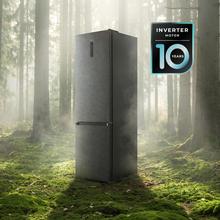 Bolero CoolMarket Combi 405 WL Elite Onyx Stone A Frigorífico Combi Onyx Stone com interior Elite Grey e MAX INSIDE, AURA CRYSTAL, Fresh Flex, Display Full Color, Total NoFrost, Porta Reversível, Compressor Inverter Plus, Ultra-silencioso 33dB, Modo ECO, Ultra Fast Freezing, Fast Cooling, Classe Energética A.
