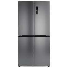 Bolero CoolMarket 4D 503 Inox E Frigorífico 4 Puertas Inox, 503 Litros, 177.5x85.3x69.8cm, Clase E, Compresor Inverter, Interior Gris, MetalFlexCooling, Cajón Temperatura Variable 0ºC a 7ºC, Cajón Regulación Humedad, Display a Color, NoFrost, MultiAirFlow, FastCooling, FastFreezing, Alarma, Modo ECO, Luz LED