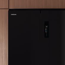Bolero CoolMarket 4D 503 Black Glass E Frigorífico 4 Puertas Cristal Negro, 503 Litros, 177.5x85.3x69.8cm, Clase E, Compresor Inverter, Interior Gris, MetalFlexCooling, Cajón Temperatura Variable 0ºC a 7ºC, Cajón Regulación Humedad, Display a Color, NoFrost, MultiAirFlow, FastCooling, FastFreezing, Alarma, Modo ECO, Luz LED