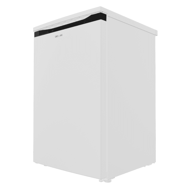 Bolero CoolMarket TF 85 White E Congelador de sobremesa blanco, 84,5cm de alto y 54,9cm de ancho, 85 litros de capacidad, clase energética E, con 3 cajones para almacenar sus alimentos