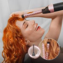 CeramicCare 14in1 AirGlisse Black Spazzola modellante multifunzione 14 in 1 con tecnologia Coanda che modella, arriccia, acconcia, asciuga ed elimina il crespo. Con 3 velocità, 3 temperature e controllo intelligente del calore. Motore digitale da 1400 W di potenza e 110.000 giri/min. Accessori con rivestimento in ceramica e cheratina.