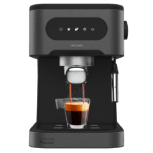 Power Espresso 20 ColdBrew Cafetera express para café espresso y cappuccino, café en frío, con 20 bares y vaporizador orientable.