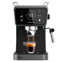 Power Espresso Touch ColdBrew Cafetera express para café espresso y cappuccino, café en frío, con 20 bares y vaporizador orientable.