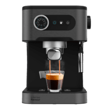 Power Espresso 20 Pro Cafetera express para café espresso y cappuccino, con 20 bares y vaporizador orientable.