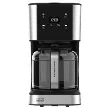 Coffee 66 Drop & Touch Macchina da caffè americano con capacità fino a 12 tazze in acciaio inox.