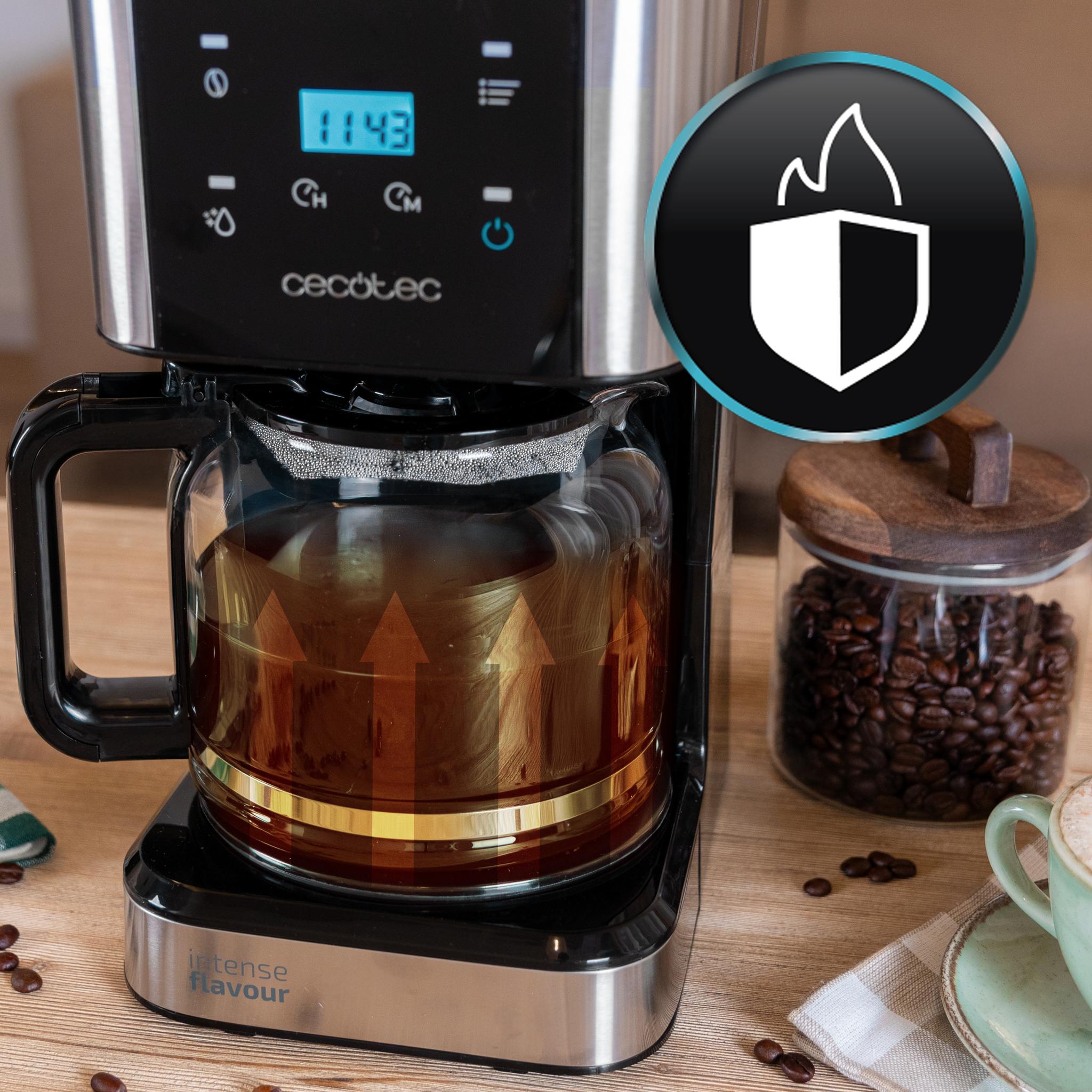 TurboTronic, koffiezetapparaat met afneembare maalwerk, 450 ml waterreservoir, zwart, 600 W, 120 W malen, incl. to-go koffiemok