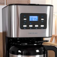Coffee 66 Drop & Thermo Time Tropfkaffeemaschine aus Edelstahl mit einer Kapazität von bis zu 10 Tassen.