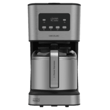 Coffee 66 Drop & Thermo Time Macchina da caffè americano con capacità fino a 10 tazze in acciaio inox.