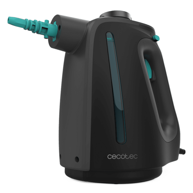 Piroscafo portatile Hydrosteam 1300 Rapid Max con riscaldamento rapido e potenza di 1350 W. Pulisce e disinfetta per finiture perfette. Serbatoio da 550 ml. 3 bar di pressione e 32 g/min di flusso di vapore. Blocco continuo del vapore. Kit di 16 accessori.