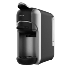 FreeStyle Compact Cafetera expresso para café molido y cápsulas. Multicápsula muy compacta 3 en 1. Apta para café molido, Dolce Gusto y Nespresso.