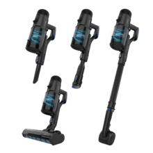 Conga Rockstar Premium Ultra4 Aspirador vertical 4 en 1 con potencia 630 W, 30 kPa y 100 minutos de autonomía. Cepillo Jalisco. Con 200 AW de potencial. WaterTank y accesorio especial para animales.