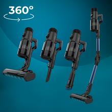 Conga Rockstar Premium Ultra4 Aspirador vertical 4 en 1 con potencia 630 W, 30 kPa y 100 minutos de autonomía. Cepillo Jalisco. Con 200 AW de potencial. WaterTank y accesorio especial para animales.