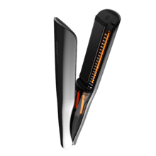 Lisse iSteamy Dampf- und Infrarot-Haarglätter, Perfektes Glätten ohne Schäden, Tiefenhydration und glänzendes Finish, Lockt und glättet, Regulierbare Temperatur, Premium-Design + Deluxe-Etui