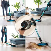 Aspirateur balai Conga Rockstar 7500 Astral ErgoWet Animal T 4-en-1 d'une puissance de 680 W, 30 kPa et 90 minutes d'autonomie. Pinceau Jalisco. Avec 250 AW de potentiel. Comprend un réservoir d'eau.