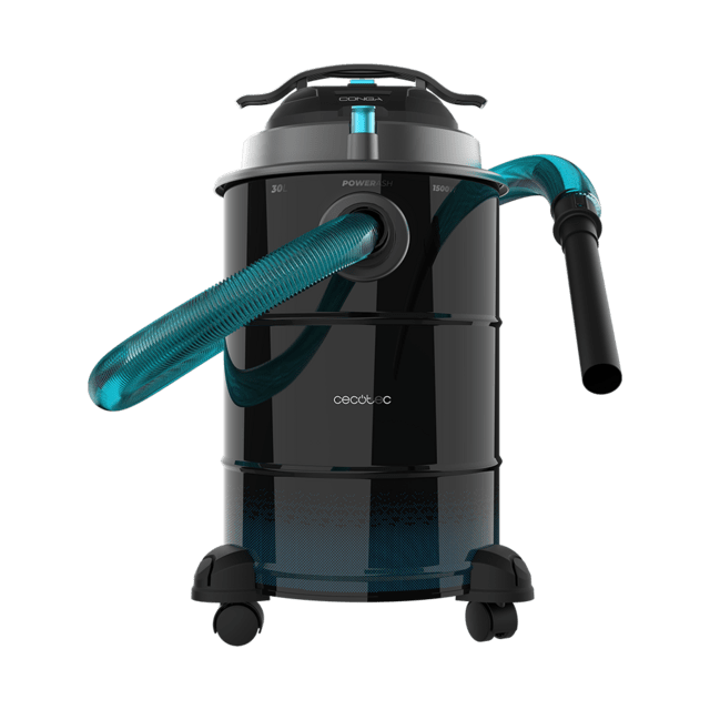 Conga Ash 6000 EasyGo Home XL Aspirador de cenizas y de pelets Conga Ash 6000 Easy Go Home XL  de 30L,  1500 W de potencia y sencillo transporte gracias a sus ruedas y su asa de transporte