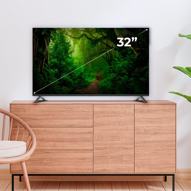 A4 series ALH40032S TV LED de 32" avec définition HD, système d'exploitation Google TV, Dolby Audio, Google Voice Assistant et Chromecast.