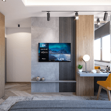 A5 series ALH50024 Televisión LED 24” con resolución HD con sistema Dolby, Smart TV VIDAA, WiFi Integrado, Salida de auriculares, 3 HDMI y 2 USB.