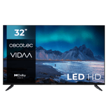 A5 series ALH50032 Televisión LED 32” con resolución HD con sistema Dolby, Smart TV VIDAA, WiFi Integrado, Salida de auriculares, 3 HDMI y 2 USB, Altavoces 16W