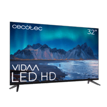 A5 series ALH50032 TV LED da 32" con risoluzione HD con sistema Dolby, Smart TV VIDAA, WiFi integrato, uscita cuffie, 3 HDMI e 2 USB, altoparlanti da 16W