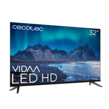 A5 series ALH50032 Televisión LED 32” con resolución HD con sistema Dolby, Smart TV VIDAA, WiFi Integrado, Salida de auriculares, 3 HDMI y 2 USB, Altavoces 16W