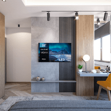 A5 series ALH50032 TV LED da 32" con risoluzione HD con sistema Dolby, Smart TV VIDAA, WiFi integrato, uscita cuffie, 3 HDMI e 2 USB, altoparlanti da 16W