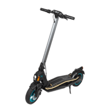 Bongo Serie S+ Max Infinity M Patinete eléctrico con potencia máxima de  750 W y tracción trasera para darle una conducción más deportiva. Autonomía de hasta 30 km y ruedas tubeless de 10" y 4 modos de conducción (Peatón, Eco, Confort y Sport).