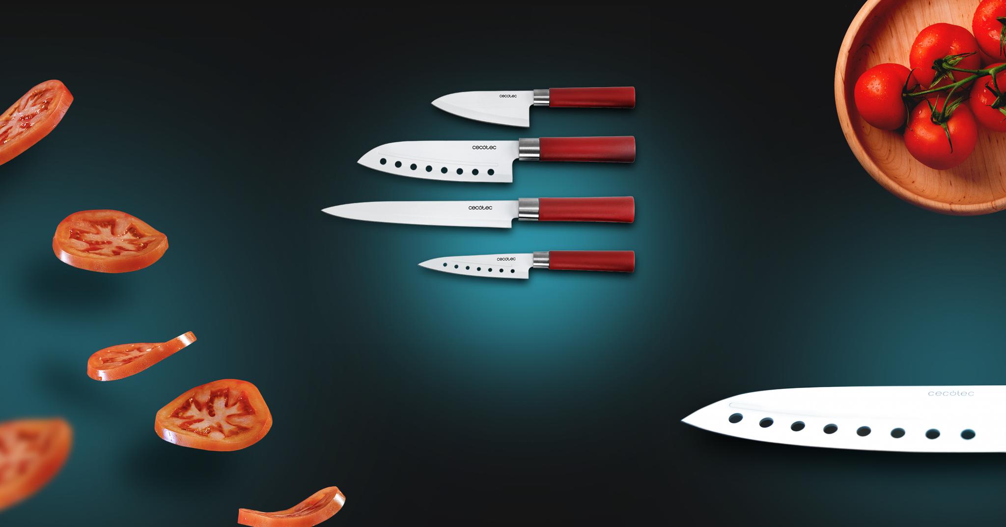 Image en vedette du produit Couteaux en céramique Santoku