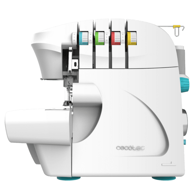 BelleCouture OverLock Overlocker mit 1100 Umdrehungen pro Minute, einstellbarem Nähfußdruck und Zubehörsatz.