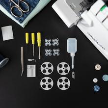 BelleCouture OverLock Remalladora de 1100 rpm de velocidad, con presión de prensatelas ajustable y kit de accesorios