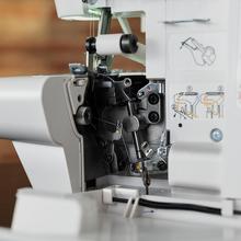 BelleCouture OverLock Remalladora de 1100 rpm de velocidad, con presión de prensatelas ajustable y kit de accesorios